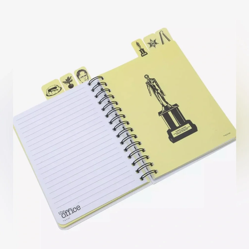 Brand New-The Office Dwight Tabbed Journal(Some Defects)